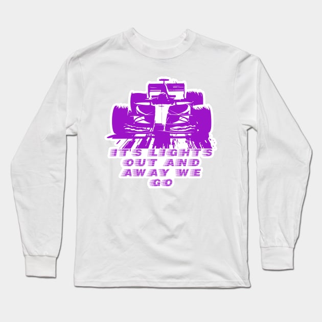 2023 ITS LIGHTS OUT PURPLE SECTOR Long Sleeve T-Shirt by Worldengine